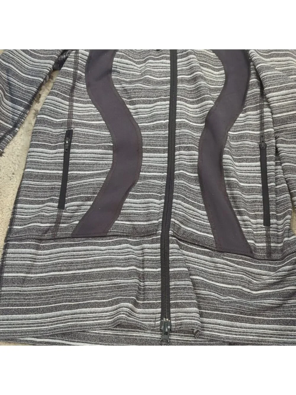 Lululemon In Stride Jacket Strata Stripe EUC
